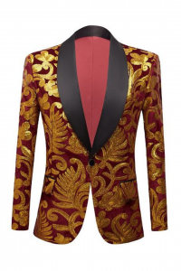 KC03-JREDGOLDFLEM Formal Men Suit Rental Malaysia