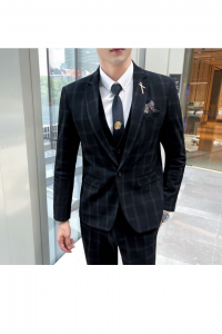 YT17-BLKDKCHQ-1XL YT18 YT18A Tuxedo Rental Sale Purchase Ready made Malaysia Kuala Lumpur Selangor (3)