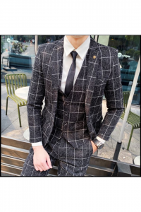 YT20-GRYLTCHQLT-4XL GREYDK Dark Grey pre-order a Tuxedo Rental Sale Purchase Ready made Malaysia Kuala Lumpur Selangor